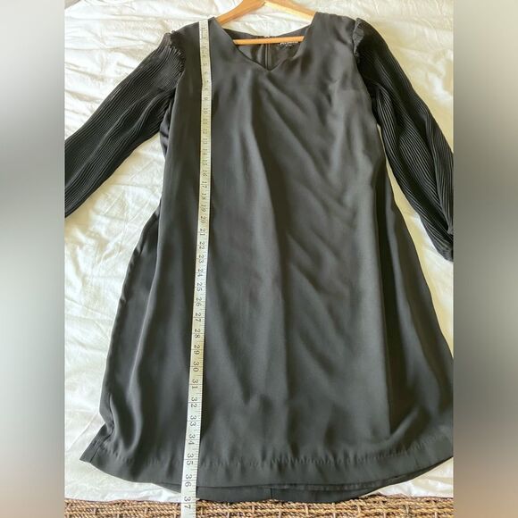 SAM EDELMAN Black Shift Dress Size 10 - Picture 6 of 11